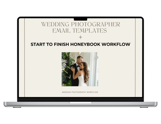 Wedding Photographer Email Templates Optimized for HoneyBook Workflow